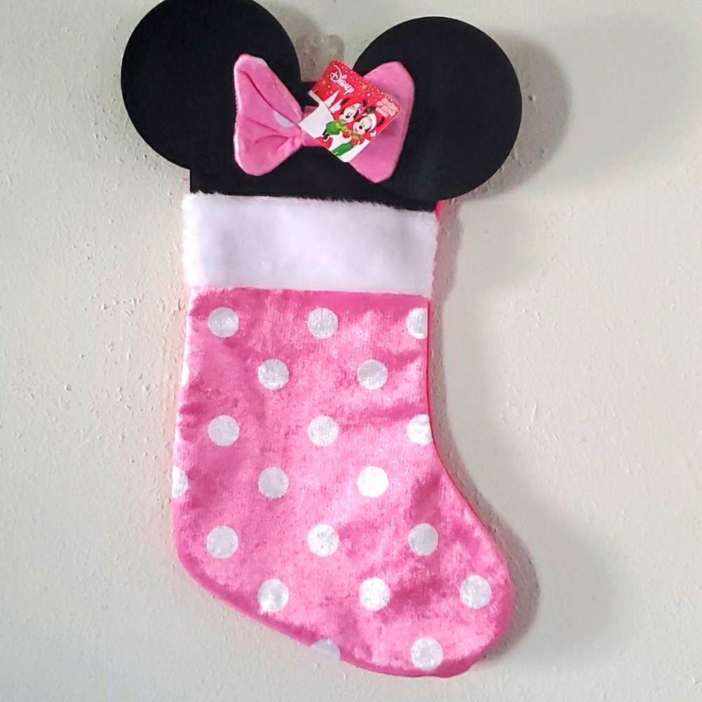 🆕️ Disney Minnie Mouse Christmas Stocking